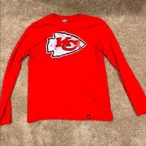 Vintage Looking Cheifs Long-Sleeve Tee